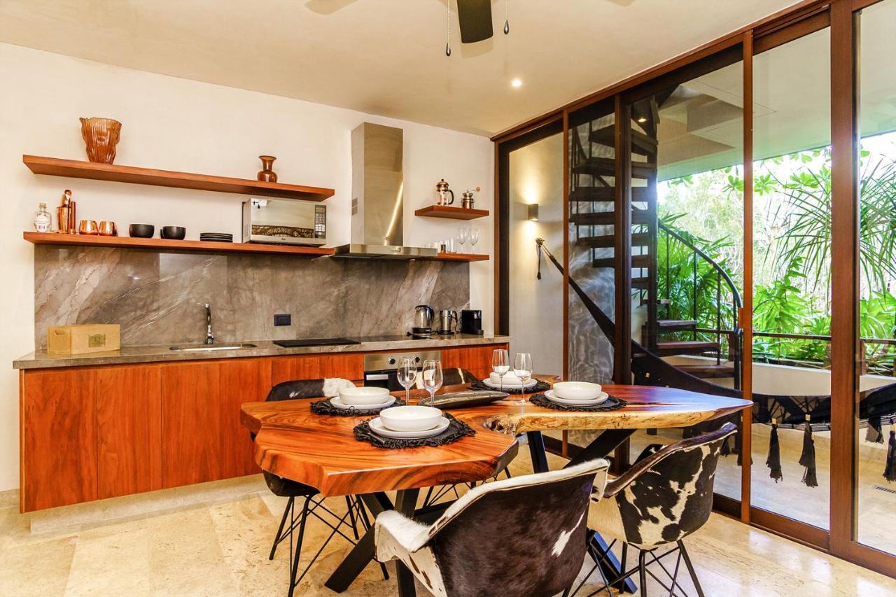 Jungle Luxury In Private Residential Area & Stunning Rooftop By Stella Rentals Tulum Eksteriør billede