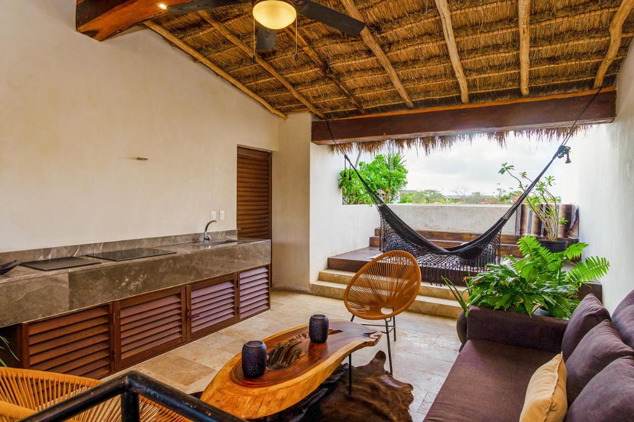 Jungle Luxury In Private Residential Area & Stunning Rooftop By Stella Rentals Tulum Eksteriør billede