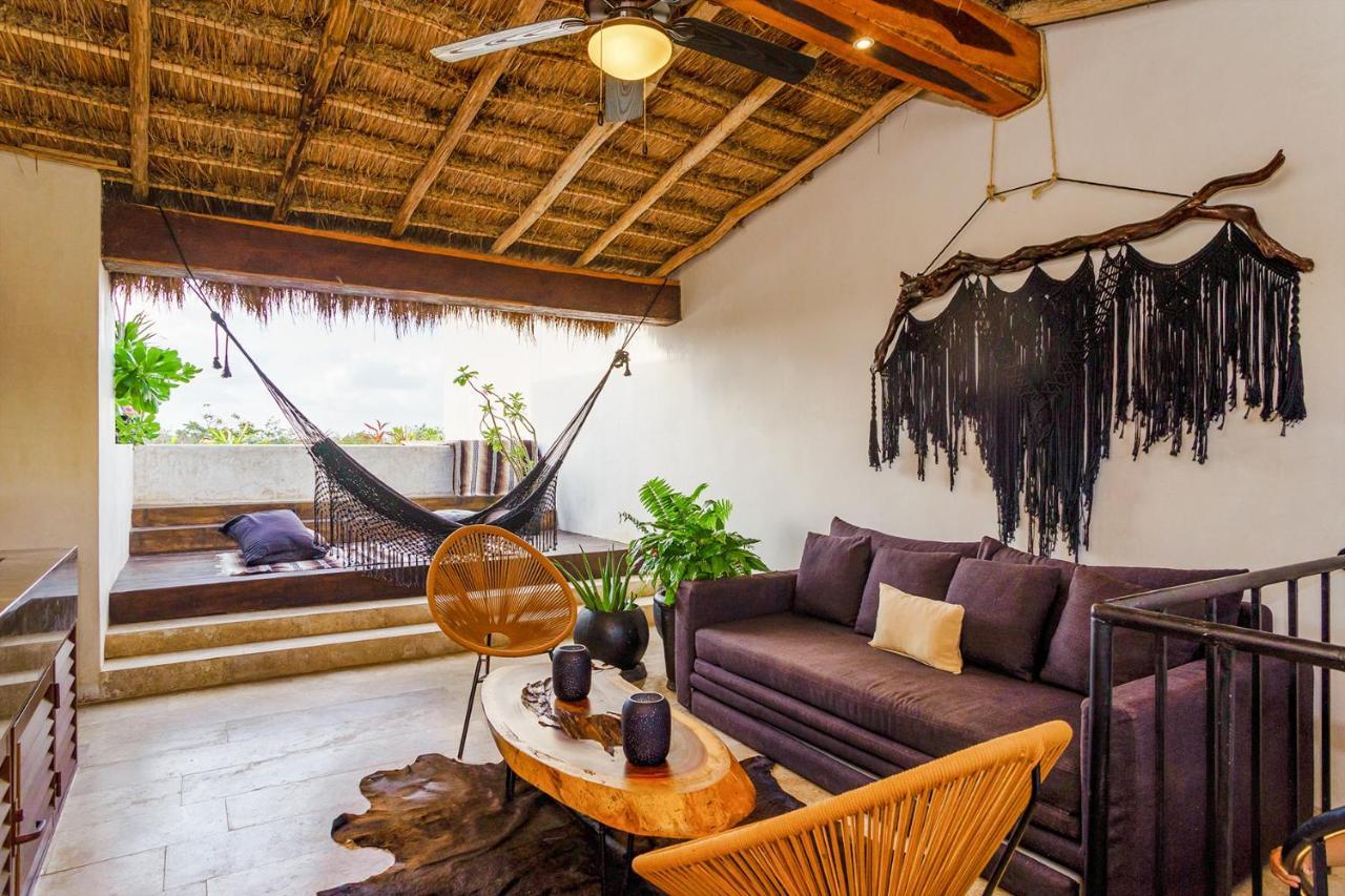 Jungle Luxury In Private Residential Area & Stunning Rooftop By Stella Rentals Tulum Eksteriør billede