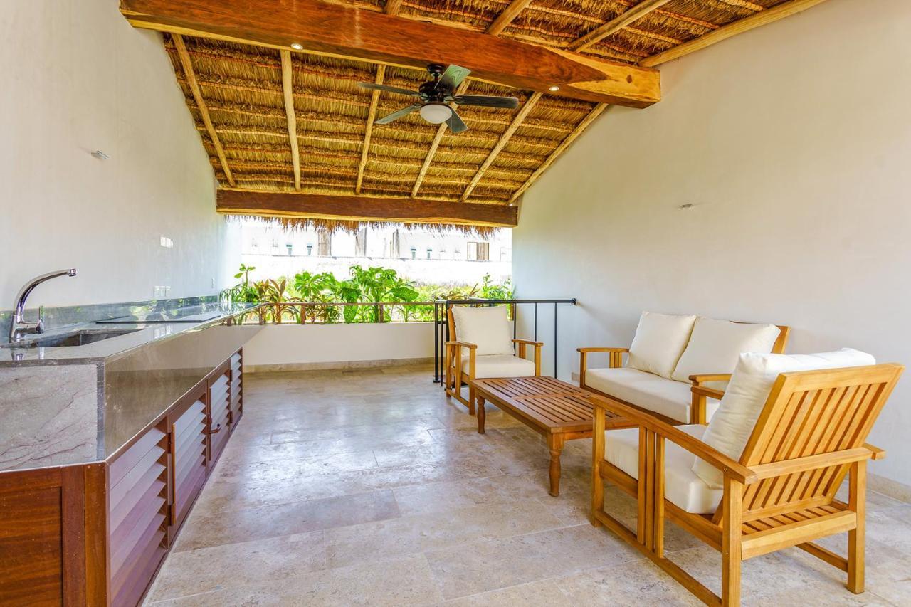 Jungle Luxury In Private Residential Area & Stunning Rooftop By Stella Rentals Tulum Eksteriør billede