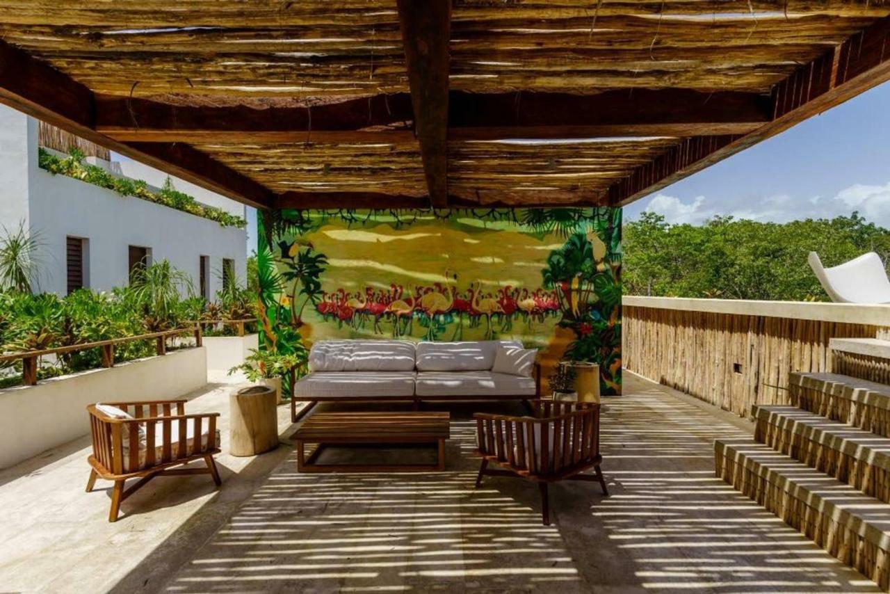 Jungle Luxury In Private Residential Area & Stunning Rooftop By Stella Rentals Tulum Eksteriør billede