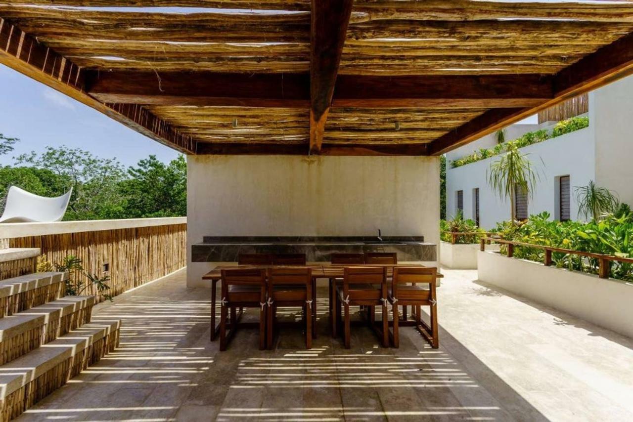 Jungle Luxury In Private Residential Area & Stunning Rooftop By Stella Rentals Tulum Eksteriør billede