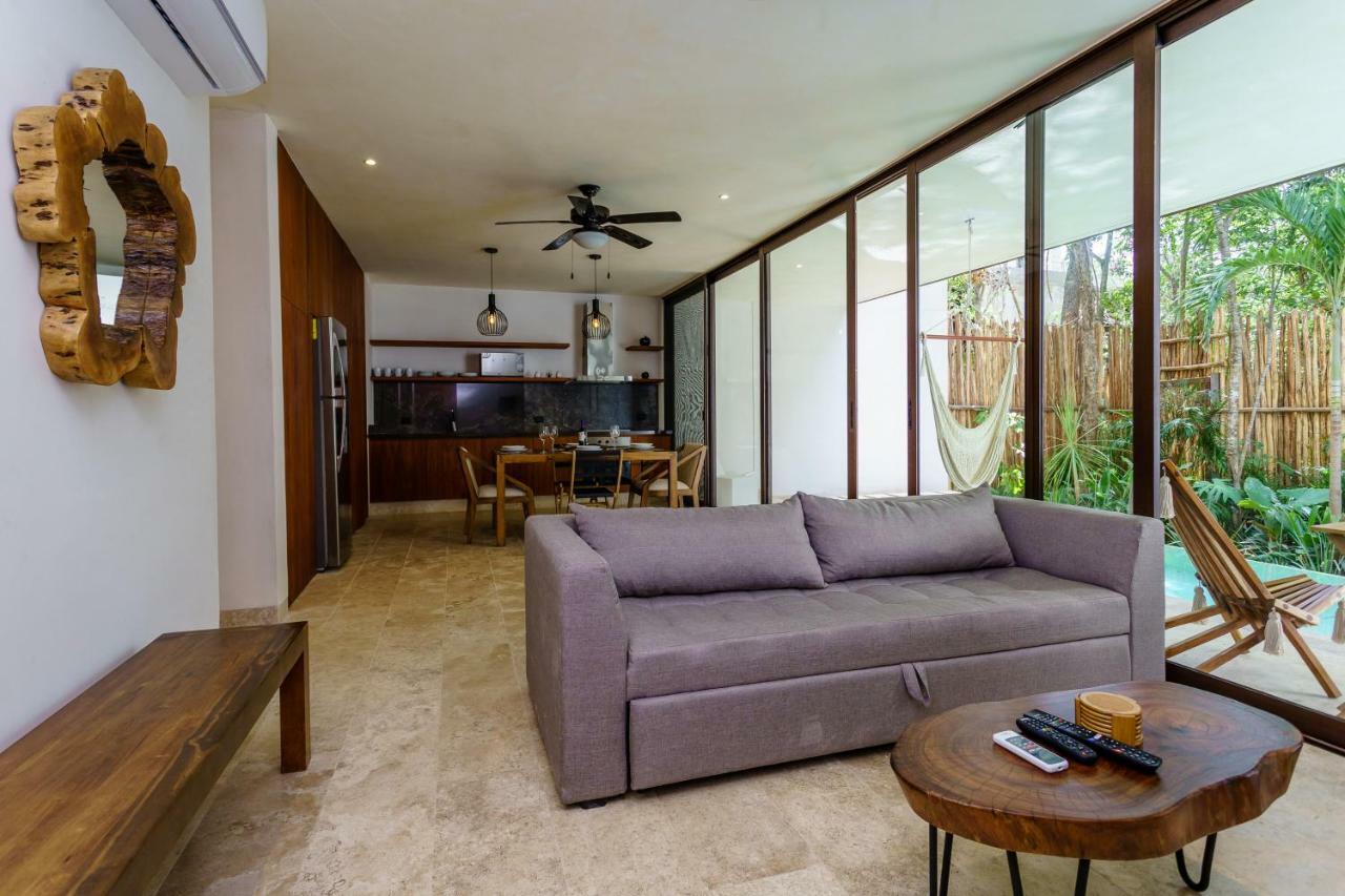 Jungle Luxury In Private Residential Area & Stunning Rooftop By Stella Rentals Tulum Eksteriør billede