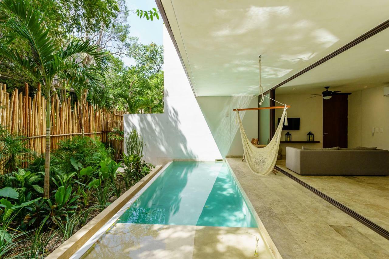 Jungle Luxury In Private Residential Area & Stunning Rooftop By Stella Rentals Tulum Eksteriør billede