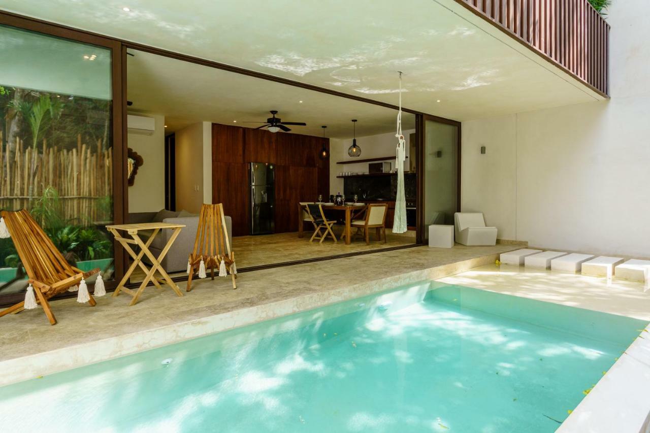 Jungle Luxury In Private Residential Area & Stunning Rooftop By Stella Rentals Tulum Eksteriør billede