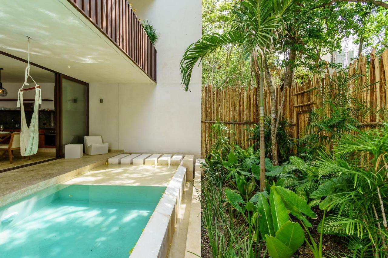 Jungle Luxury In Private Residential Area & Stunning Rooftop By Stella Rentals Tulum Eksteriør billede