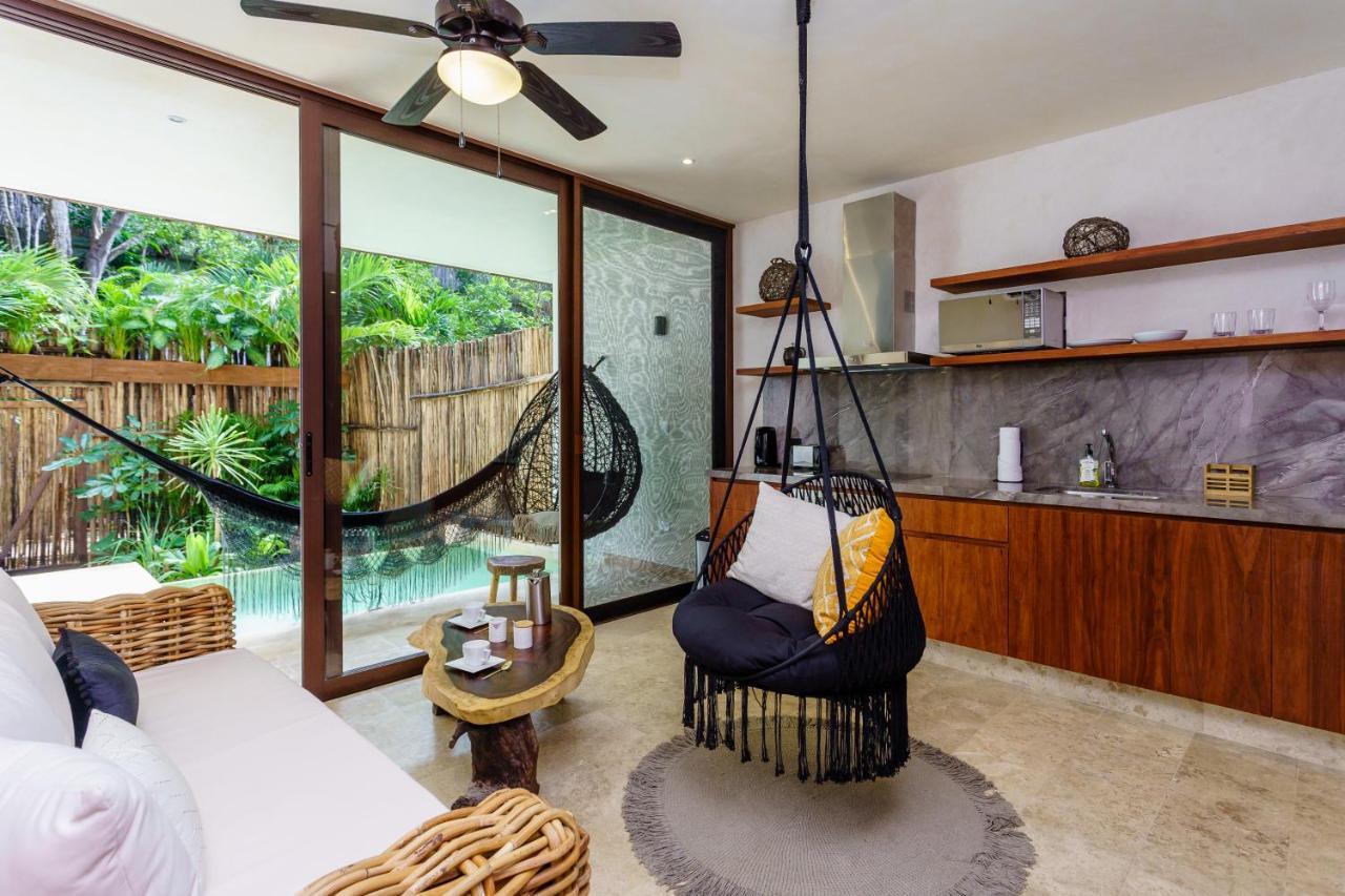 Jungle Luxury In Private Residential Area & Stunning Rooftop By Stella Rentals Tulum Eksteriør billede